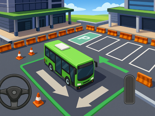 Bus Park 3D browser game