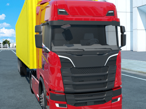 City Cargo Truck Driving Game browser game