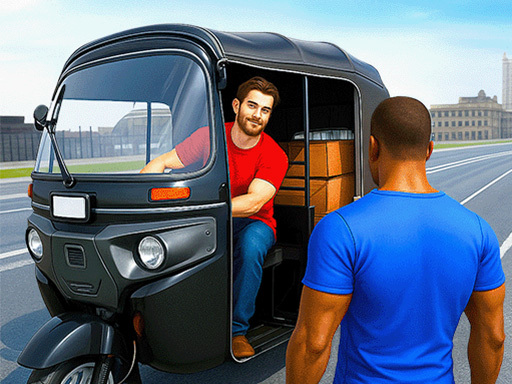 City Tuk Tuk Rickshaw Game browser game