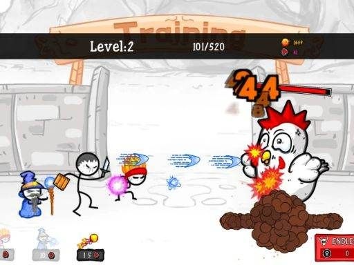 Stickman Blast browser game