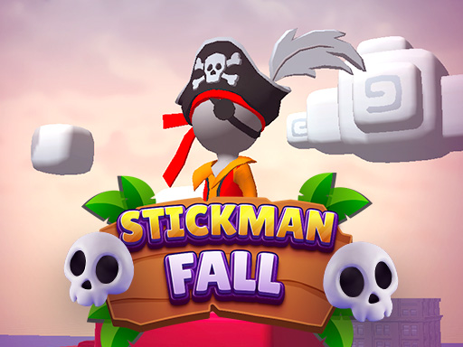 Stickman fall browser game