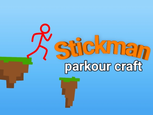 Stickman parkour craft browser game