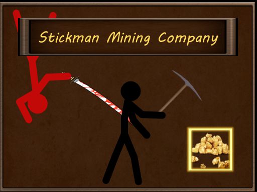 Stickman Idle Clicker Miner: Imposter among us browser game