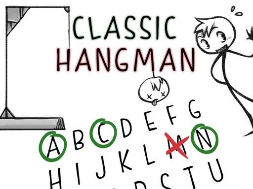 Classic Hangman browser game