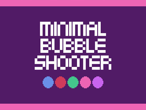 456 Minimal Bubble Shooter browser game