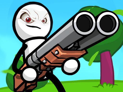 Stickman vs Aliens browser game