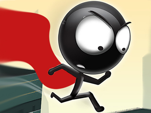 Stickman Run Parkour browser game