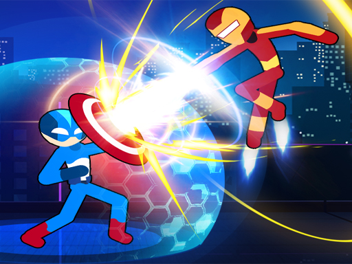 Stickman Fighter Infinity – Super Action Heroes browser game