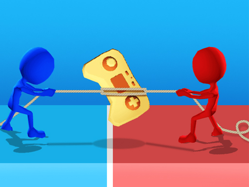 Crowd Pull Rope browser game