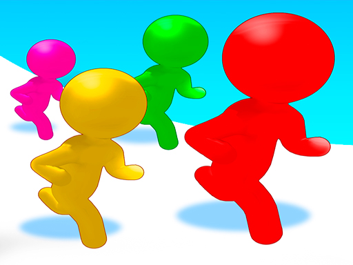 stickmen Color Run Switch browser game