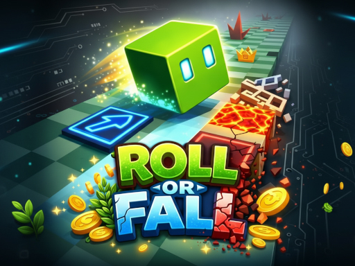 Roll or Fall browser game
