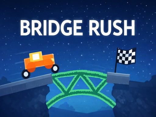 Bridge Rush – Draw Bridge Puzzle Game browser game