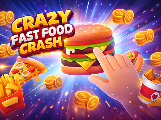 Crazy Fast Food Crash browser game