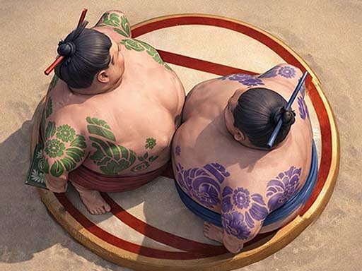 Sumo Wrestling Battle browser game