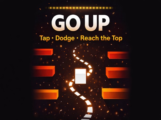 Go Up Tap ZigZag Box Challenge browser game