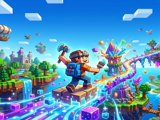 Voxelrift browser game