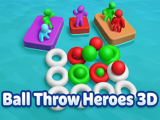 Ball Throw Heroes 3D browser game