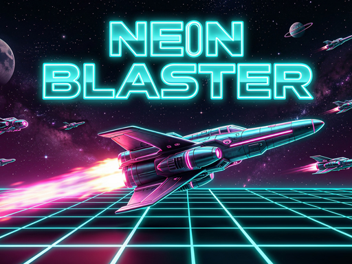 NEON BLASTER browser game
