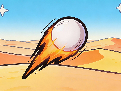Gliding over Dunes browser game