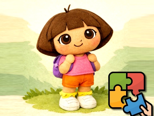 Dora Puzzle Challenge browser game