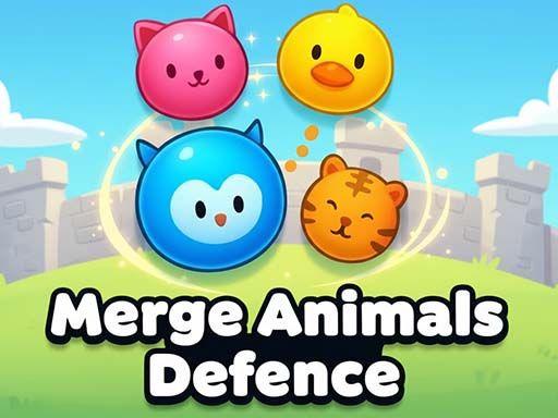 Merge Animals Defence browser game