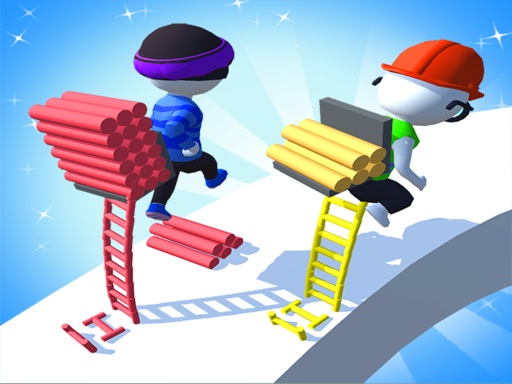 Ladder Rush: Build Race browser game