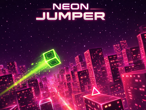 NEON JUMPER browser game