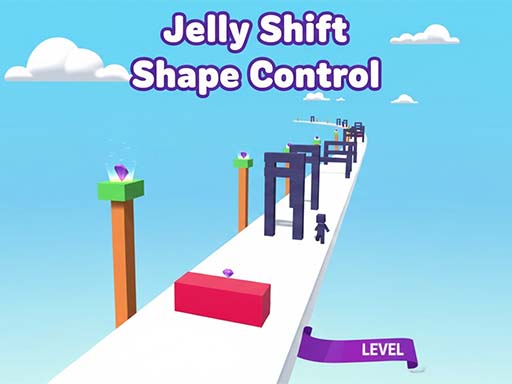 Jelly Shift Shape Control browser game