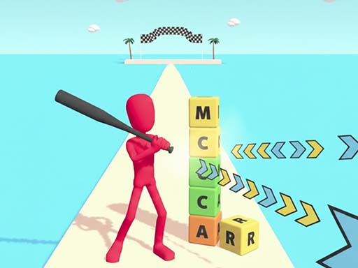 Letter Boom Blast Rush browser game