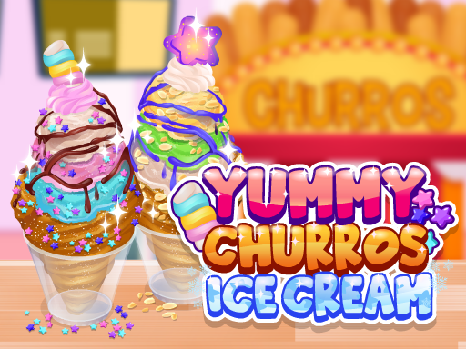 Yummy Churros Ice Cream 2 browser game