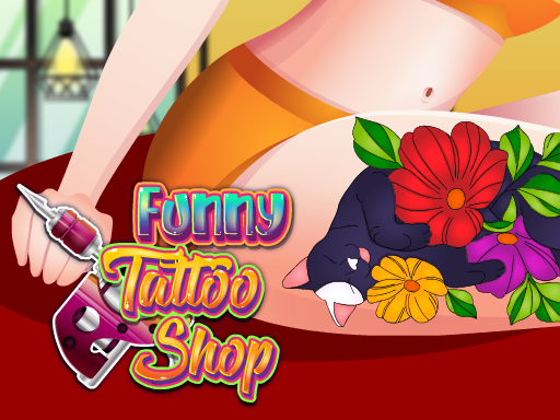 Funny Tattoo Shop 2 browser game