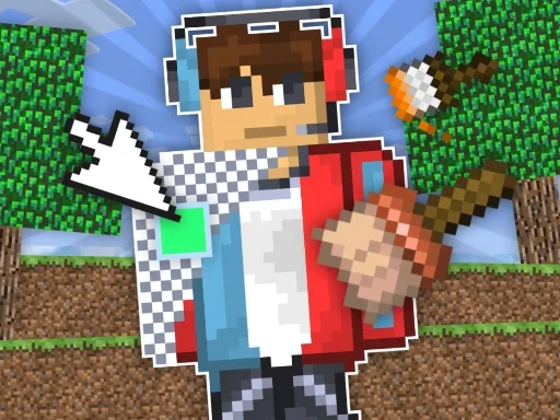 Draw a skin for Mineblock with physics browser game