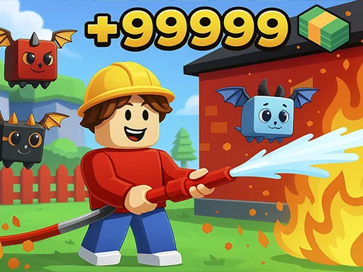 Obby: Working as a Firefighter browser game