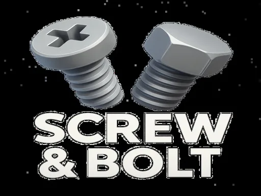 screw bolt 3d browser game