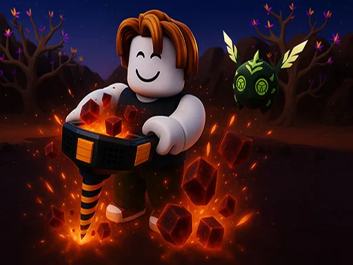 Obby: Dig to the center of the Earth browser game