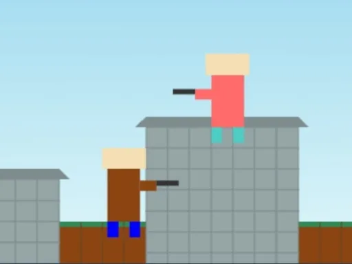 Minecraft Rooftop Snipers browser game