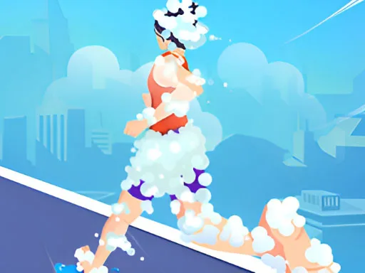 running in foam browser game