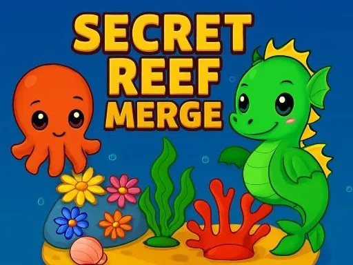Secret Reef Merge browser game