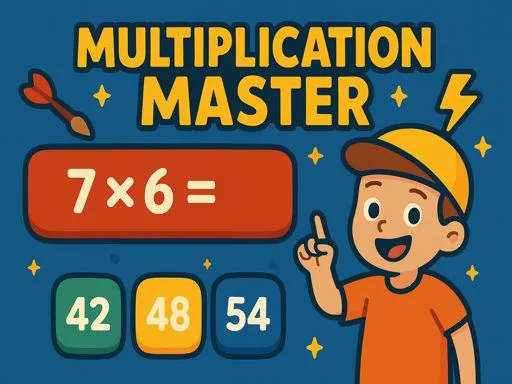 Multiplication Master browser game