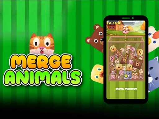 Merge Animals game browser game