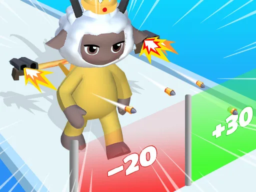 Pretty Sheep Run browser game