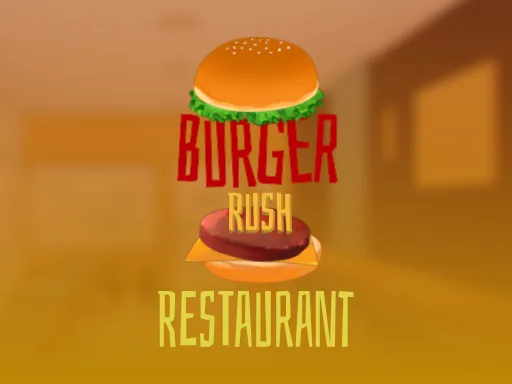 Burger Rush Restaurant browser game