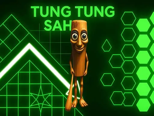 Tung Tung Sahur in Geometry Dash browser game