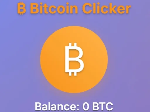 BTC clicker browser game