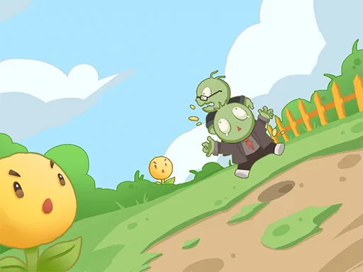 Flowers vs Zombies browser game