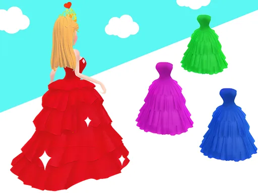 Princess Run 3D browser game