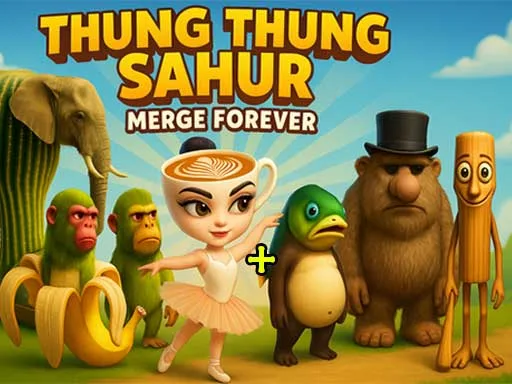 Thung Thung Sahur Merge Forever browser game