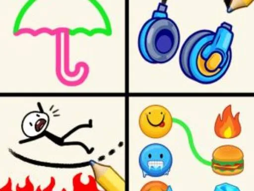 One Line Drawling browser game