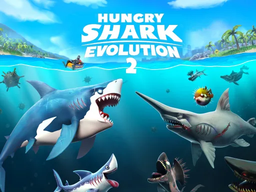 Hungry Shark Evolution 2 browser game