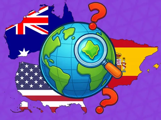 Quiz Guess the Country browser game